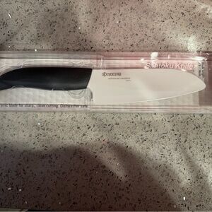 Kyocera White Santoku Knife